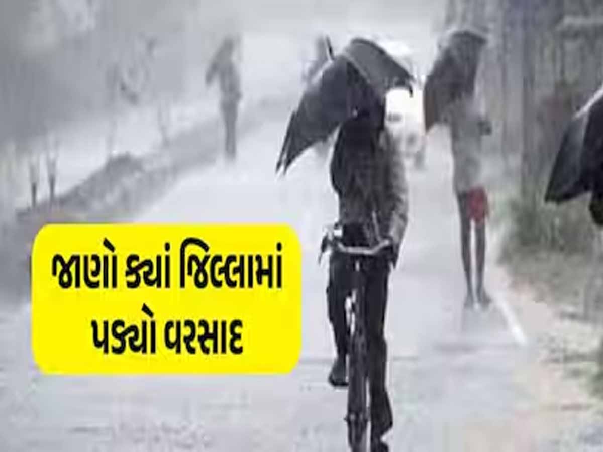 છેલ્લા 2 કલાકમાં રાજકોટ જળબંબાકાર! આ જિલ્લાઓમાં ધોધમાર! જાણો ક્યા કેટલો વરસાદ પડ્યો? છેલ્લા 2 કલાકમાં રાજકોટ જળબંબાકાર! આ જિલ્લાઓમાં ધોધમાર! જાણો ક્યા કેટલો વરસાદ પડ્યો?