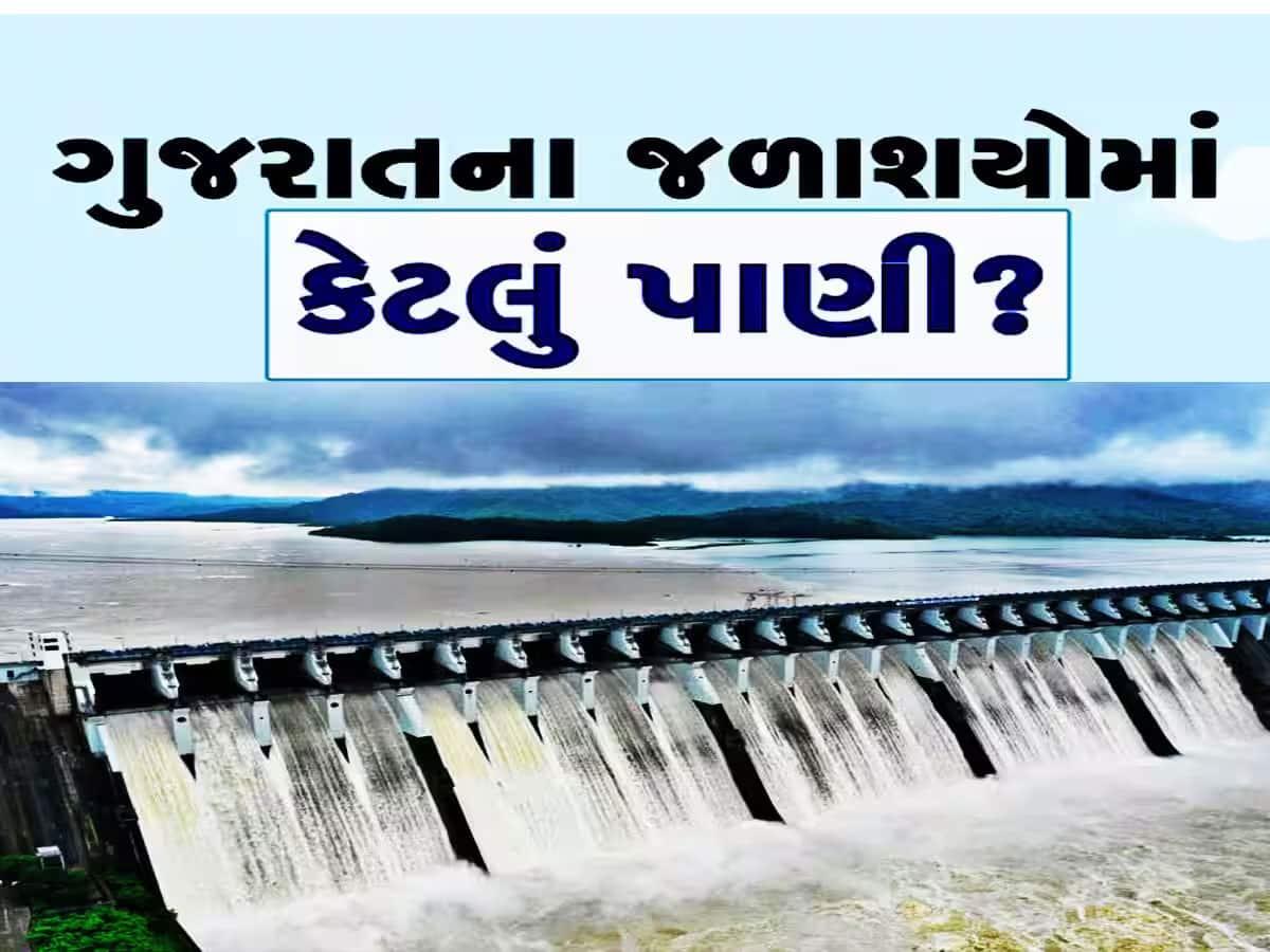 ગુજરાતમાં અત્યાર સુધી પડ્યો સિઝનનો કેટલો વરસાદ? રાજ્યના જળાશયોમાં કેટલું છે પાણી?