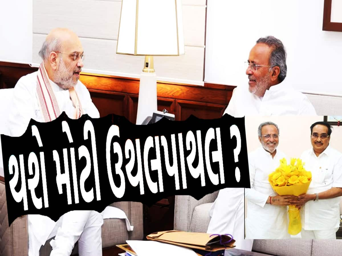 મંત્રી બનશે મોઢવાડિયા? દિલ્લી દરબારની તસવીરો ચર્ચામાં, ગુજરાતમાં કંઈક નવાજૂની થશે