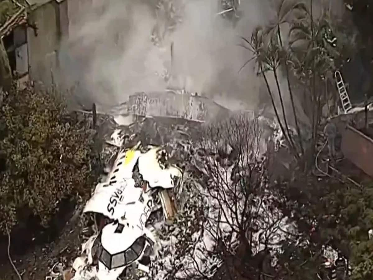 Brazil Plane Crash: બ્રાઝિલમાં મોટી પ્લેન દુર્ઘટના, પતંગની જેમ ગોથાં ખાઈ જમીન પર પડ્યું પ્લેન, 61 લોકોના મોત