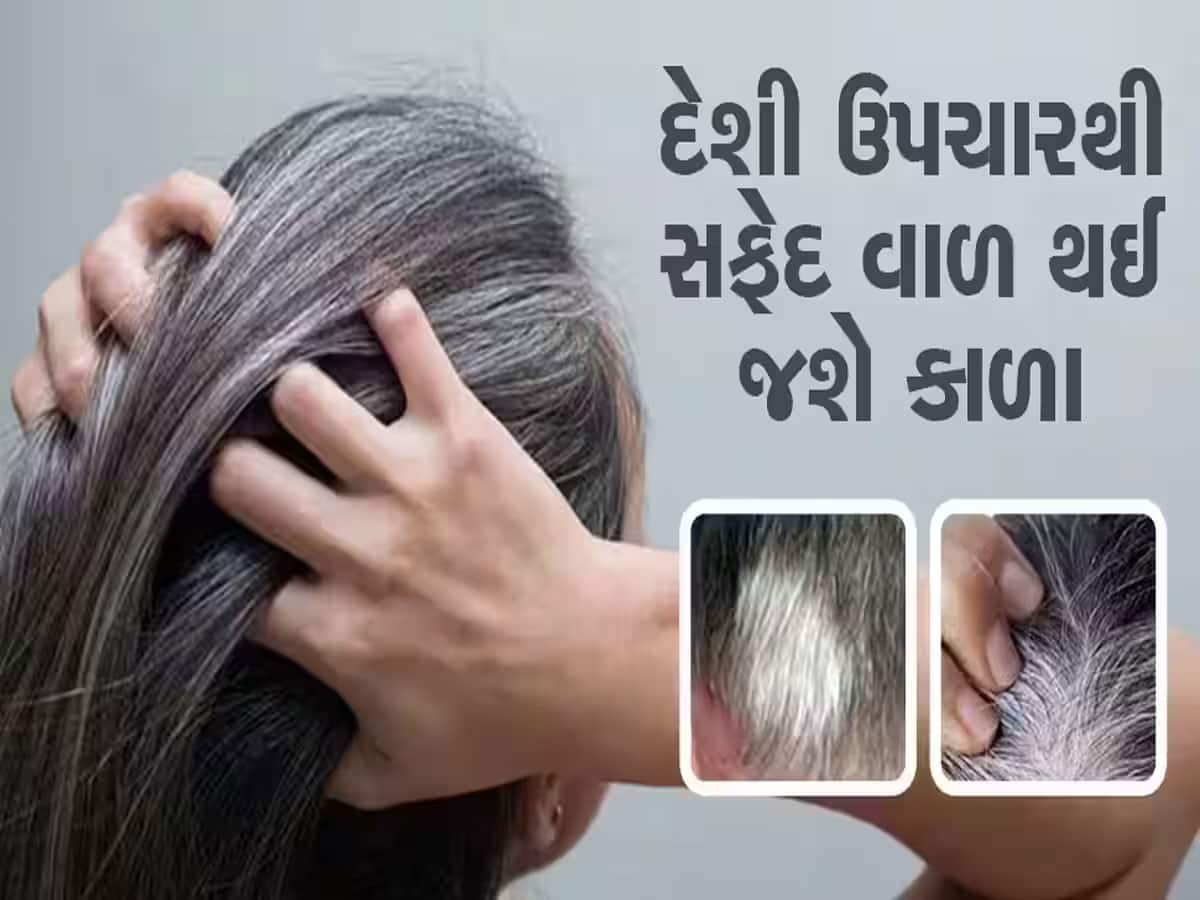 2 રૂપિયાથી પણ ઓછા ખર્ચે સફેદ વાળ થશે કાળા, 60 ની ઉંમરે પણ વાળ નહીં થાય સફેદ!