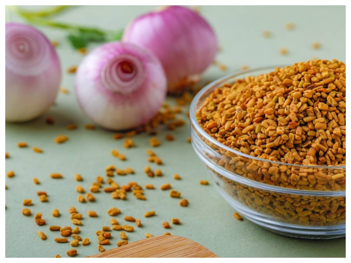 મેથી અને ડુંગળી તેલ