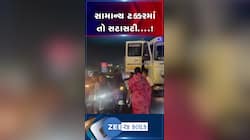 રાજકોટમાં કોંગ્રેસના નેતા ગાયત્રીબા વાઘેલાની કારને ટ્રકે ટક્કર મારતા બબાલ, કારના ડ્રાઈવરે ટ્રકચાલકની કરી ધોલાઈ!