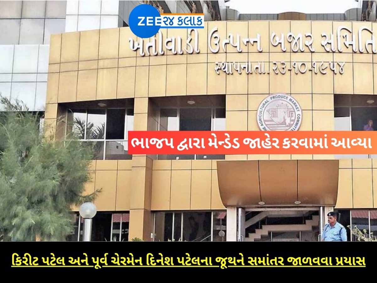 ઊંઝા APMCની ચૂંટણીમાં ભાજપે MLA કિરીટ પટેલ અને અરવિંદ પટેલને કાપ્યા, જાણો APMC ચૂંટણીનું આખરી ચિત્ર