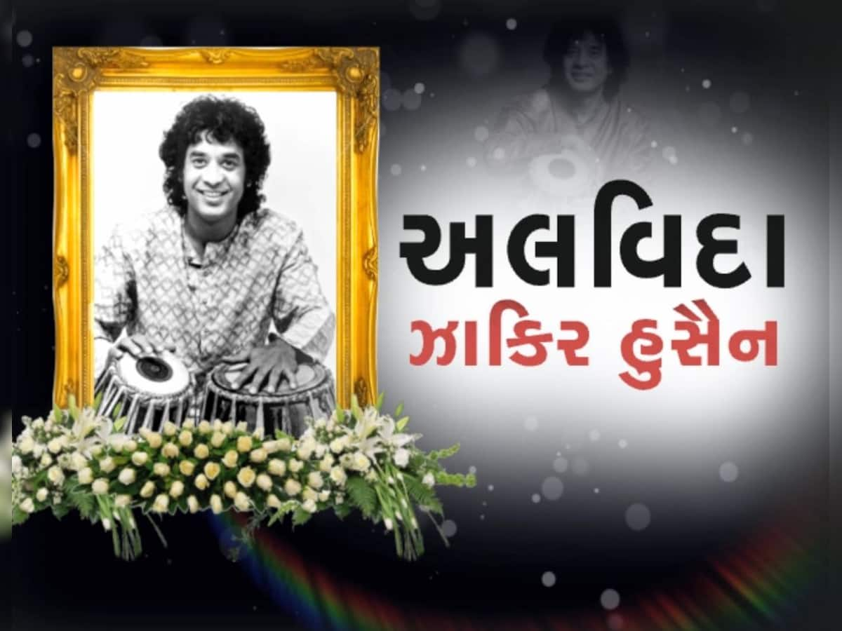   Zakir Hussain Death: સંગીત જગતે એક અમૂલ્ય રત્ન ગુમાવ્યું, પ્રસિદ્ધ તબલાવાદક ઉસ્તાદ ઝાકિર હુસૈનનું નિધન