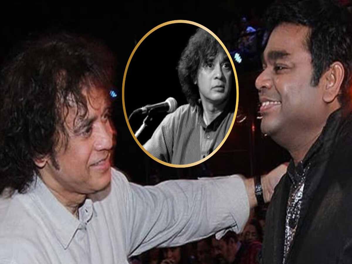 અધૂરું રહી ગયું આ સપનું! Zakir Hussain ના નિધનથી AR Rahmanને પસ્તાવો ...