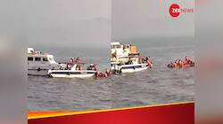 મુંબઈમાં મોટો અકસ્માત; નેવી બોટ સાથે અથડાવાને કારણે પેસેન્જર બોટ ડૂબી, 13 લોકોના મોત