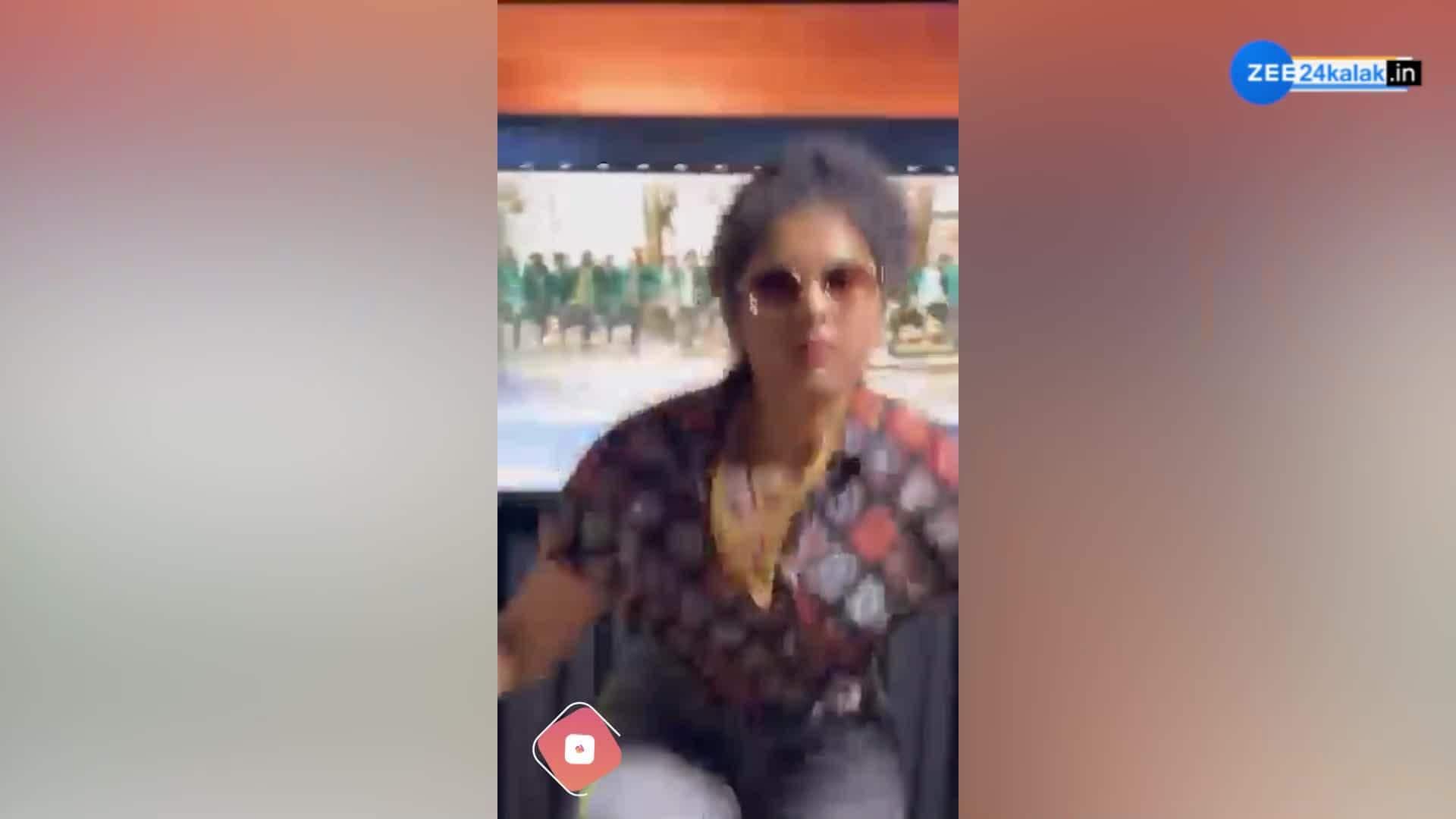 Viral Video Of Girl Dancing On Pushpa Pushpa Allu Arjun Song