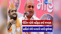 તમે પહેલા મંત્રી બનો, નીતિન પટેલે હાર્દિક પટેલને આપી શુભેચ્છા, કર્યા વખાણ