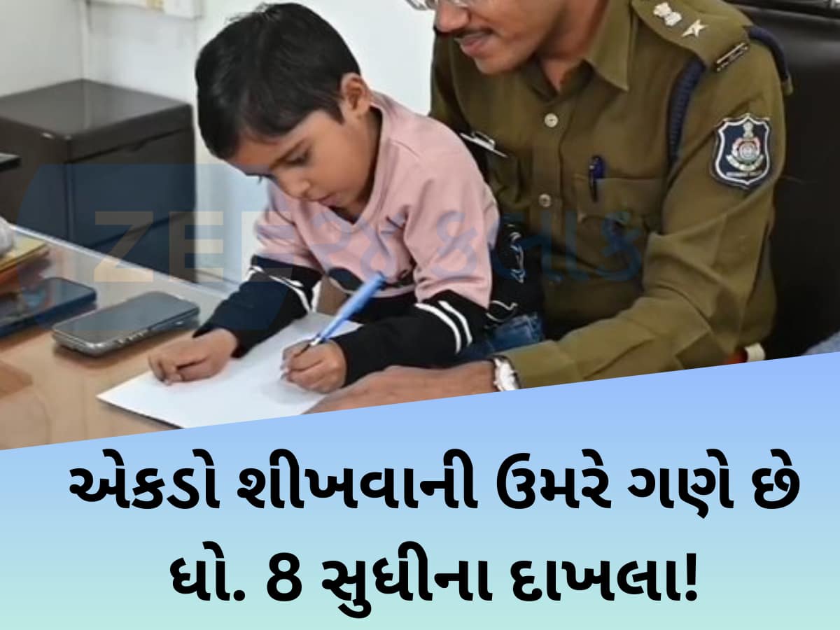 નિશાળે ગયા વિના નાનકડું ટેણિયું ગણિતમાં છે માસ્ટર; 5 વર્ષીય રિષભ માતંગની છે અનોખી કળા