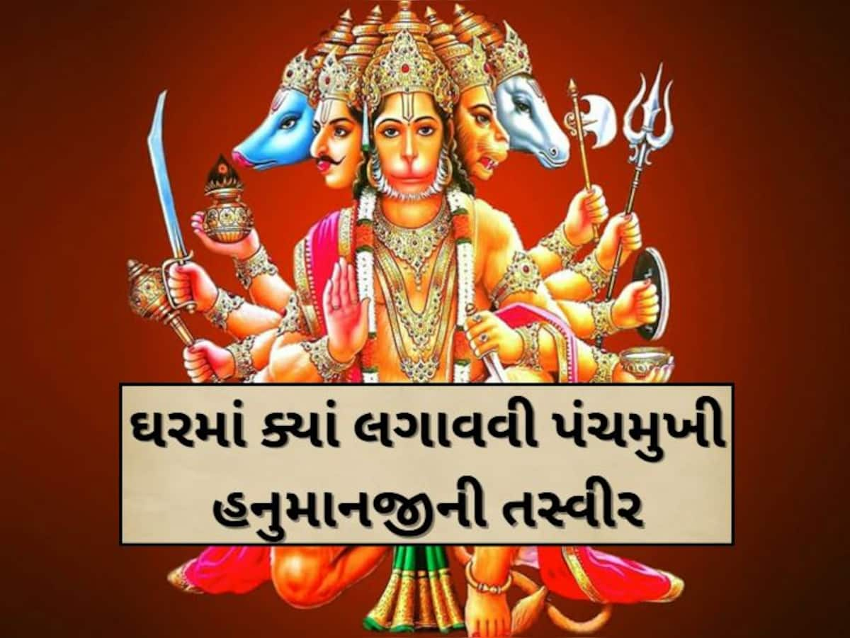 Panchmukhi Hanuman Vastu Tips: નોકરી-કારોબારમાં નથી થતી પ્રગતિ? ઘરમાં આ જગ્યા પર લગાવો પંચમુખી હનુમાનજીની તસ્વીર, બધા પાર પડી જશે