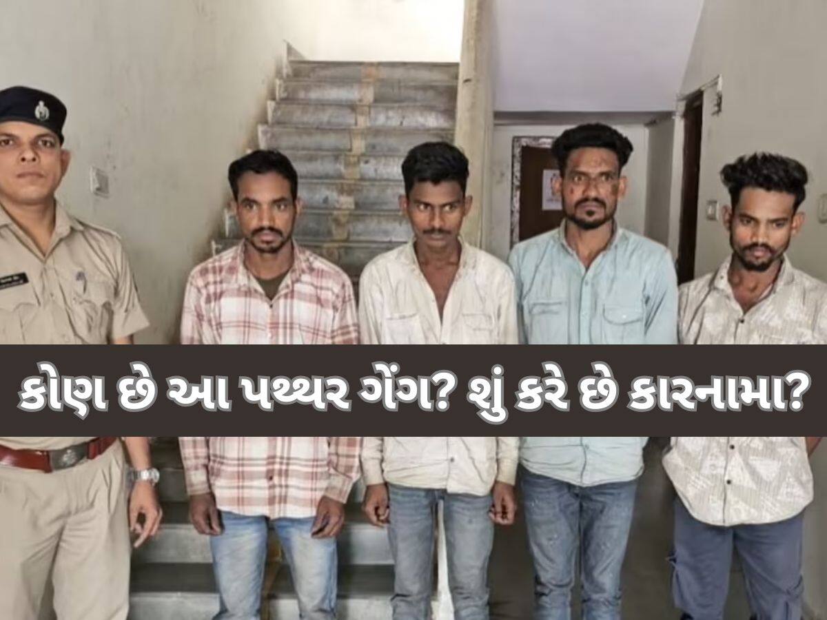 ગુજરાતના આ વિસ્તારોમાં છે પથ્થર ગેંગનો આંતક; કડકડતી ઠંડીમાં આ કામ કરીને પોલીસની ઉડાડી ઠંડી! 