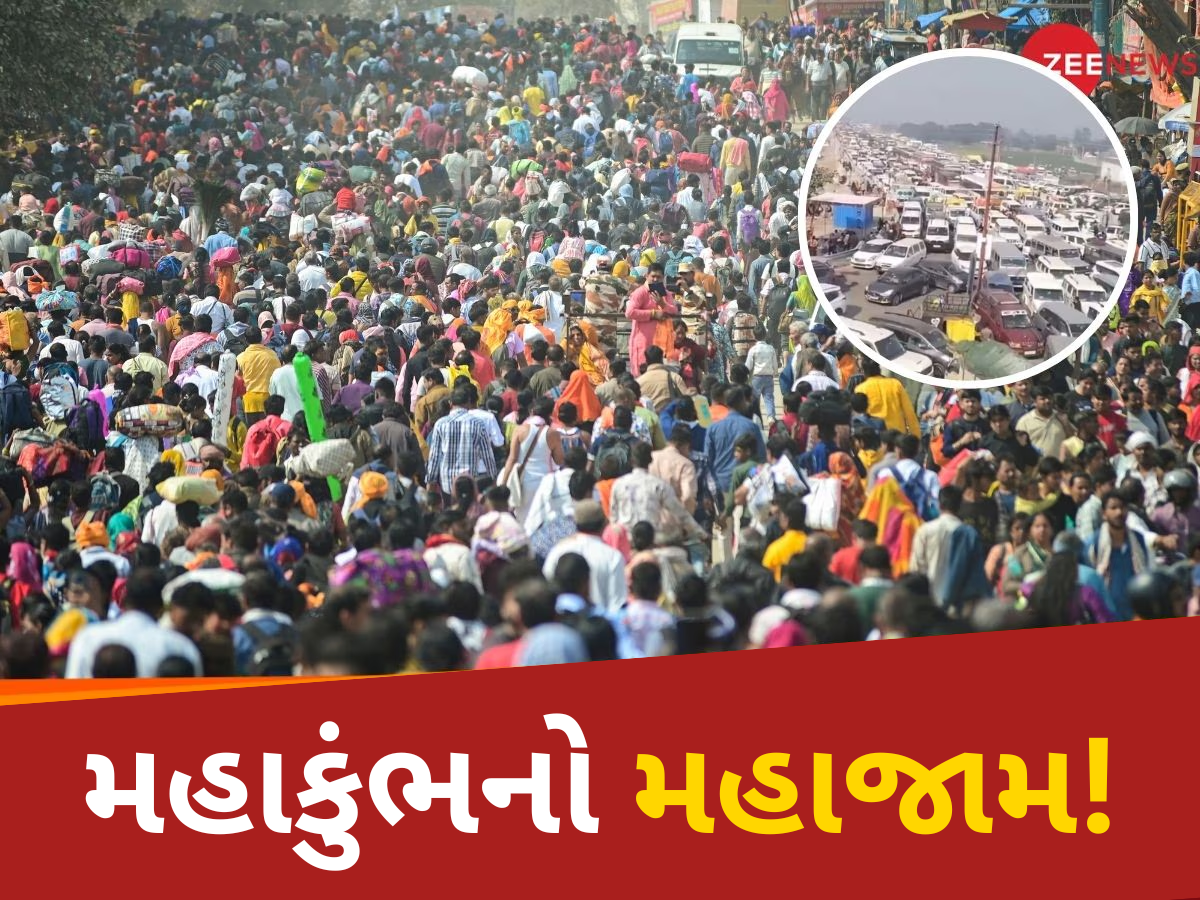 પ્રયાગરાજમાં 300 કિલોમીટર લાંબો જામ? હજારો ભક્તો કલાકો સુધી ફસાયા, VIDEOમાં જુઓ ખરાબ હાલત પ્રયાગરાજમાં 300 કિલોમીટર લાંબો જામ? હજારો ભક્તો કલાકો સુધી ફસાયા, VIDEOમાં જુઓ ખરાબ હાલત