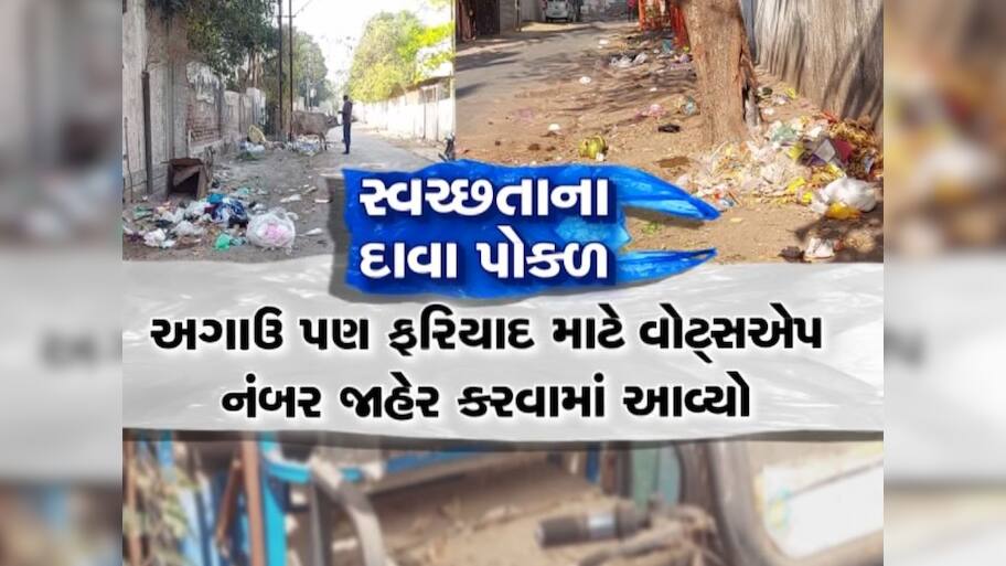 ભાવનગર મનપાએ કરોડો રૂપિયાનો ધૂમાડો કર્યો, સ્વચ્છતા માટે બનાવેલી યોજનાઓ પાણીમાં
