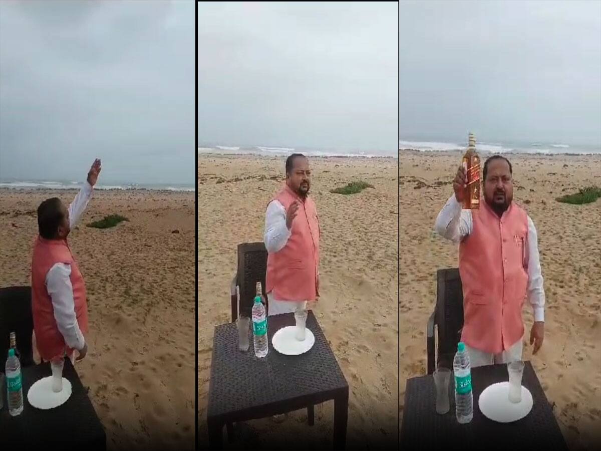 ગાંધીની ભૂમિ પર દારૂની ખાનગી પાર્ટીની જાહેરાત! પોરબંદરના બીચ પરથી વાયરલ થયો આ વીડિયો 