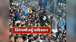 લાહોરમાં તિરંગો લઈને સ્ટેડિયમ પહોંચ્યો ફેન, પાકિસ્તાની સુરક્ષાકર્મીઓએ કરી નાપાક હરકત