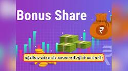 Bonus Share: 1 શેર પર 1 બોનસ શેર આપી રહી છે આ કંપની, કાલે રેકોર્ડ ડેટ