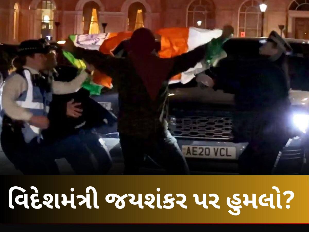 ખાલિસ્તાની સમર્થકે જયશંકરની કાર સામે આવીને પહેલા તો ભારત વિરોધી નારા લગાવ્યા, પછી ફાડ્યો તિરંગો 