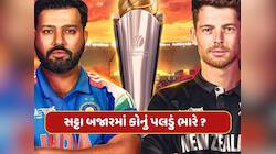ભારત કે ન્યુઝીલેન્ડ...કોણ ઉઠાવશે ચેમ્પિયન્સ ટ્રોફી? ફલોદી સટ્ટા બજારે કરી ભવિષ્યવાણી