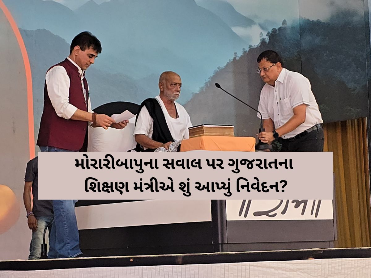 'શાળામાં 70થી 75 ટકા શિક્ષક ઈસાઈ છે, પગાર સરકારનો ખાય છે અને કરાવે છે ધર્માંતરણ' 'શાળામાં 70થી 75 ટકા શિક્ષક ઈસાઈ છે, પગાર સરકારનો ખાય છે અને કરાવે છે ધર્માંતરણ'