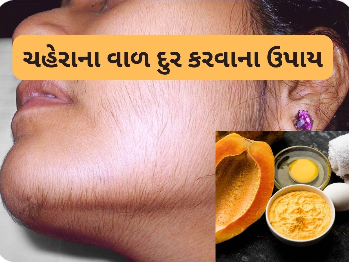 Skin Care: ચહેરાની રુંવાટી દૂર કરવાના નેચરલ ઉપાય, સ્કિન થઈ જશે એકદમ સાફ, વેક્સ કરાવ્યું હોય એવું રિઝલ્ટ મળશે Skin Care: ચહેરાની રુંવાટી દૂર કરવાના નેચરલ ઉપાય, સ્કિન થઈ જશે એકદમ સાફ, વેક્સ કરાવ્યું હોય એવું રિઝલ્ટ મળશે