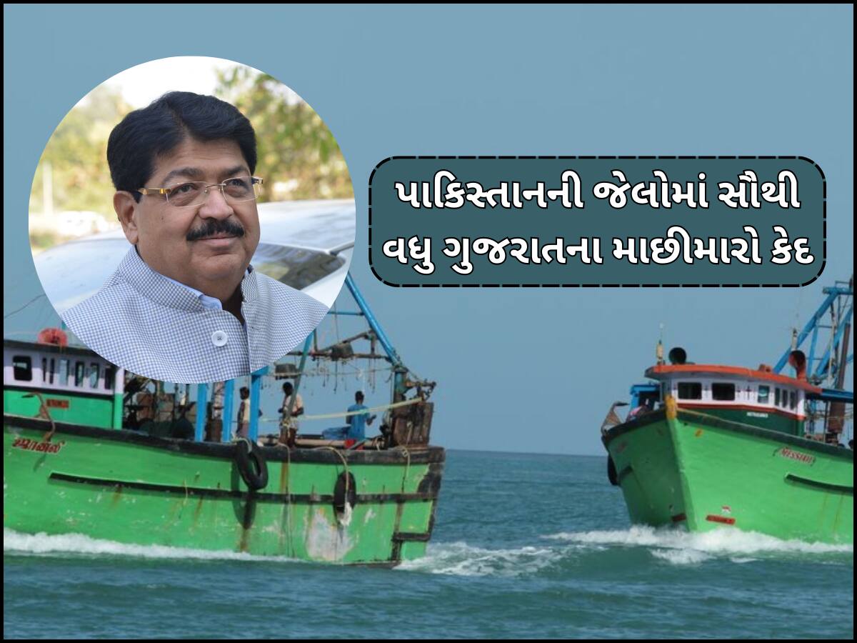 પાકિસ્તાનની જેલોમાં સૌથી વધુ ગુજરાતના 123 માછીમારો કેદ, વિદેશ રાજ્યમંત્રીએ આપી માહિતી