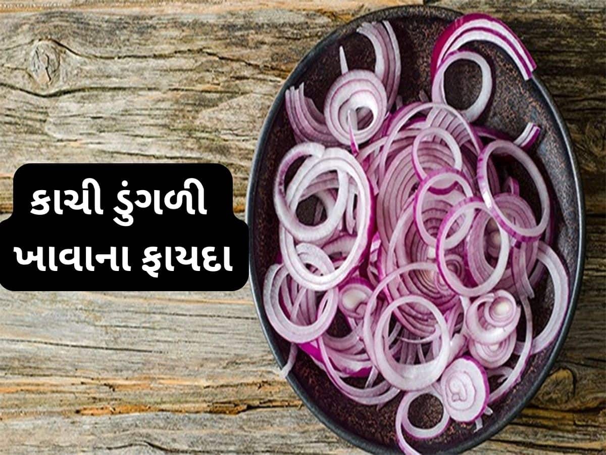 Onion: ગરમીના દિવસોમાં બપોરે રોજ ખાવી કાચી ડુંગળી, લૂ નહીં લાગે અને જૂની બીમારીઓ પણ થશે દુર