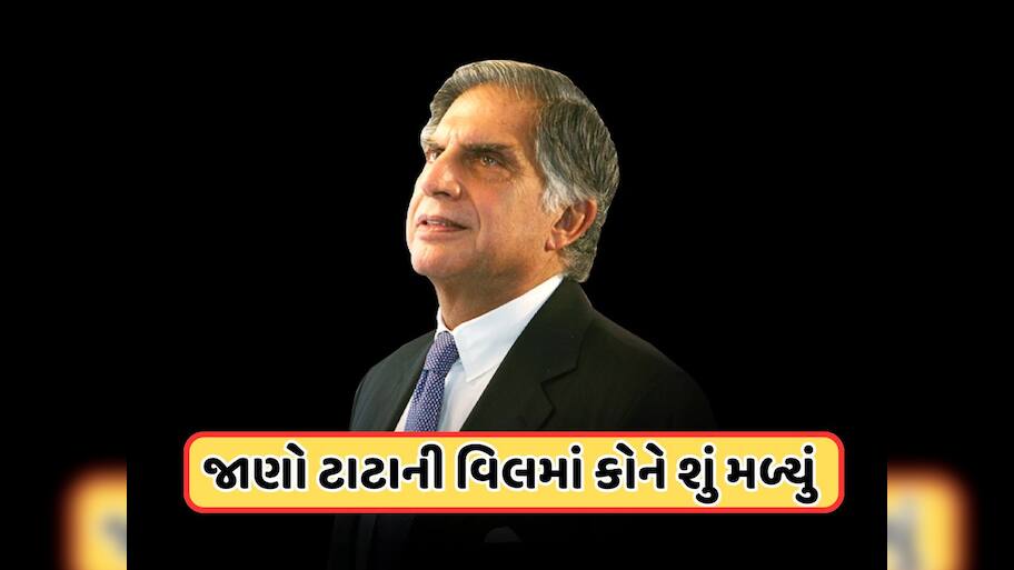 Ratan Tata Will: રતન ટાટાની વસિયતનામું(વિલ) આવ્યું સામે, જાણો રસોઈયા, કૂતરા અને નજીકના મિત્રને શું મળ્યું