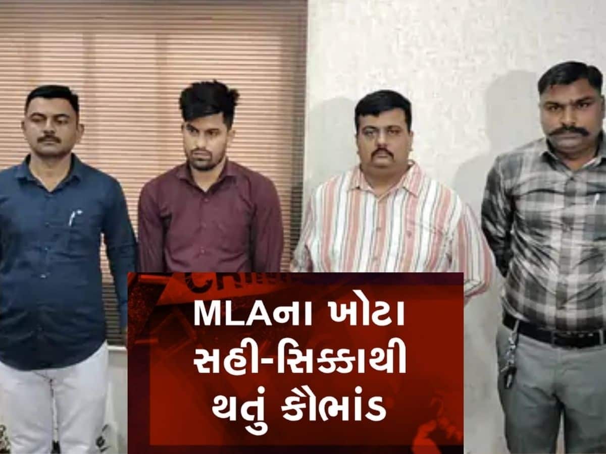  ધારાસભ્યોના નકલી સહી-સિક્કાથી બનાવી આપતો આધાર-પાન કાર્ડ, MBAના વિદ્યાર્થીનું કારસ્તાન