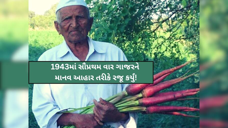 કોણ છે ગુજરાતમાં ગાજરની ખેતીના પ્રણેતા? જાણો 95 વર્ષીય ખેડૂતની સફળ ગાથા, પદ્મશ્રી સહિત અનેક એવોર્ડથી સમ્માનિત