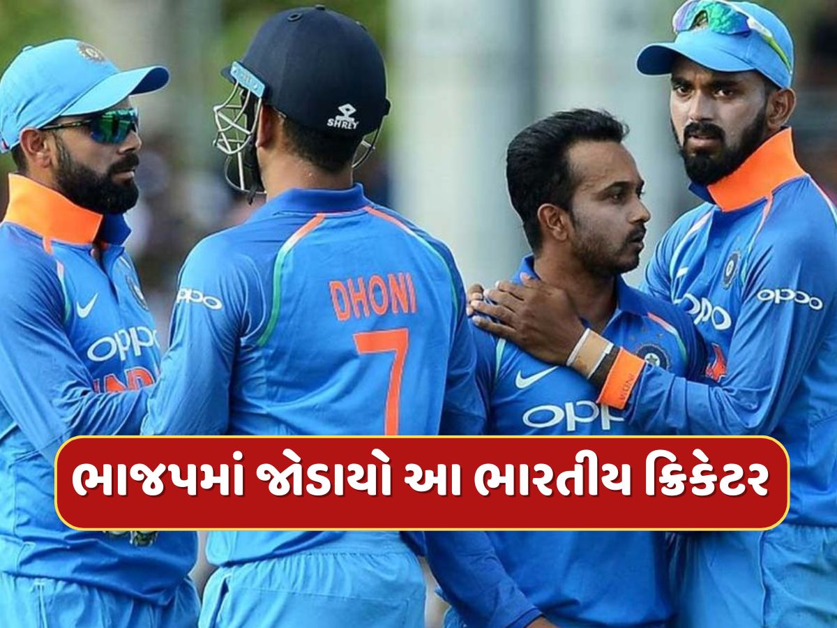 આ ભારતીય ક્રિકેટરની રાજકારણમાં એન્ટ્રી, ભાજપમાં જોડાયો આ ભારતીય ક્રિકેટરની રાજકારણમાં એન્ટ્રી, ભાજપમાં જોડાયો