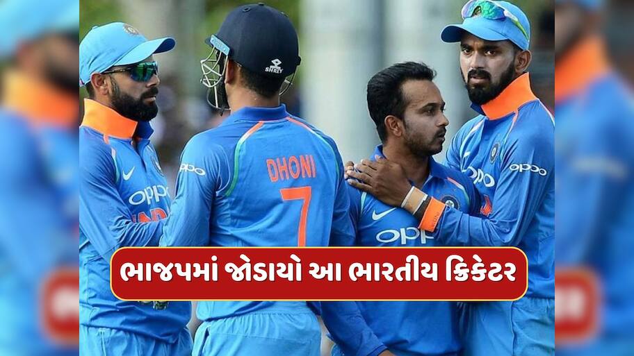 આ ભારતીય ક્રિકેટરની રાજકારણમાં એન્ટ્રી, ભાજપમાં જોડાયો