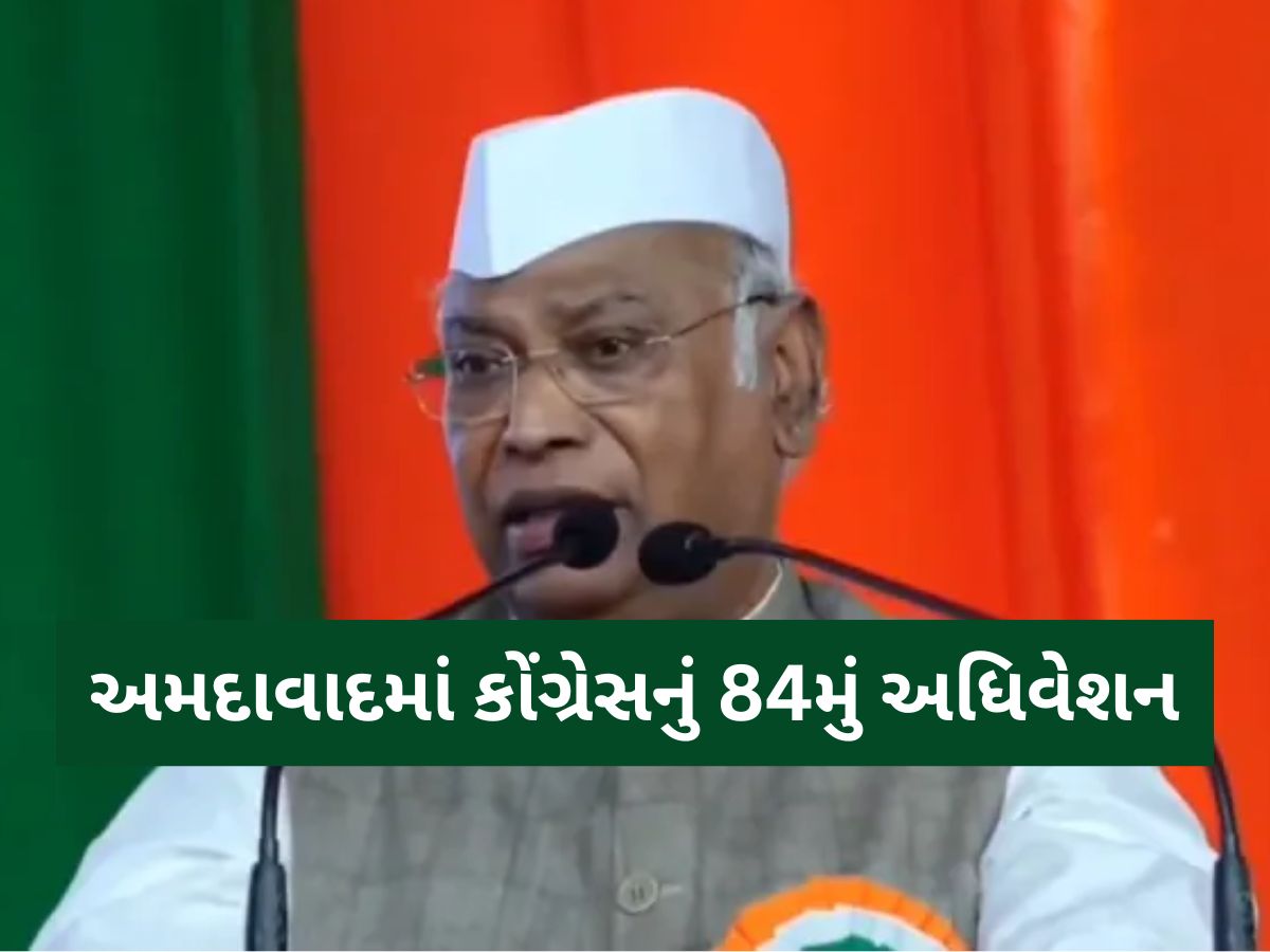 '11 વર્ષથી વિપક્ષનો અવાજ દબાવવામાં આવી રહ્યો છે...', અમદાવાદમાં ખડગે ગર્જ્યા, કર્યા આકરા પ્રહાર '11 વર્ષથી વિપક્ષનો અવાજ દબાવવામાં આવી રહ્યો છે...', અમદાવાદમાં ખડગે ગર્જ્યા, કર્યા આકરા પ્રહાર