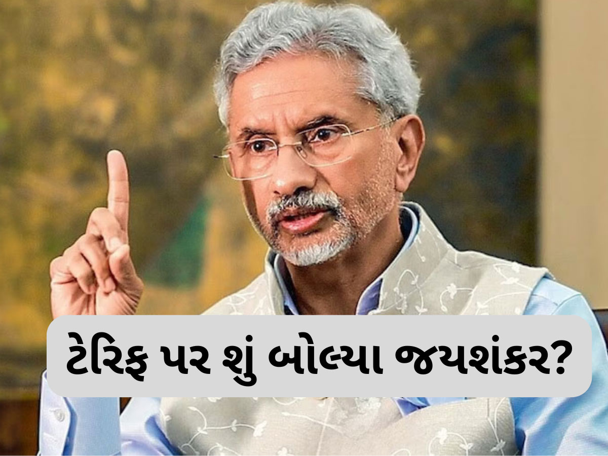'ભારત એકમાત્ર દેશ જે...'ટ્રમ્પના 'ટેરિફ બોમ્બ' પર વિદેશ મંત્રી જયશંકરનું મહત્વનું નિવેદન 'ભારત એકમાત્ર દેશ જે...'ટ્રમ્પના 'ટેરિફ બોમ્બ' પર વિદેશ મંત્રી જયશંકરનું મહત્વનું નિવેદન