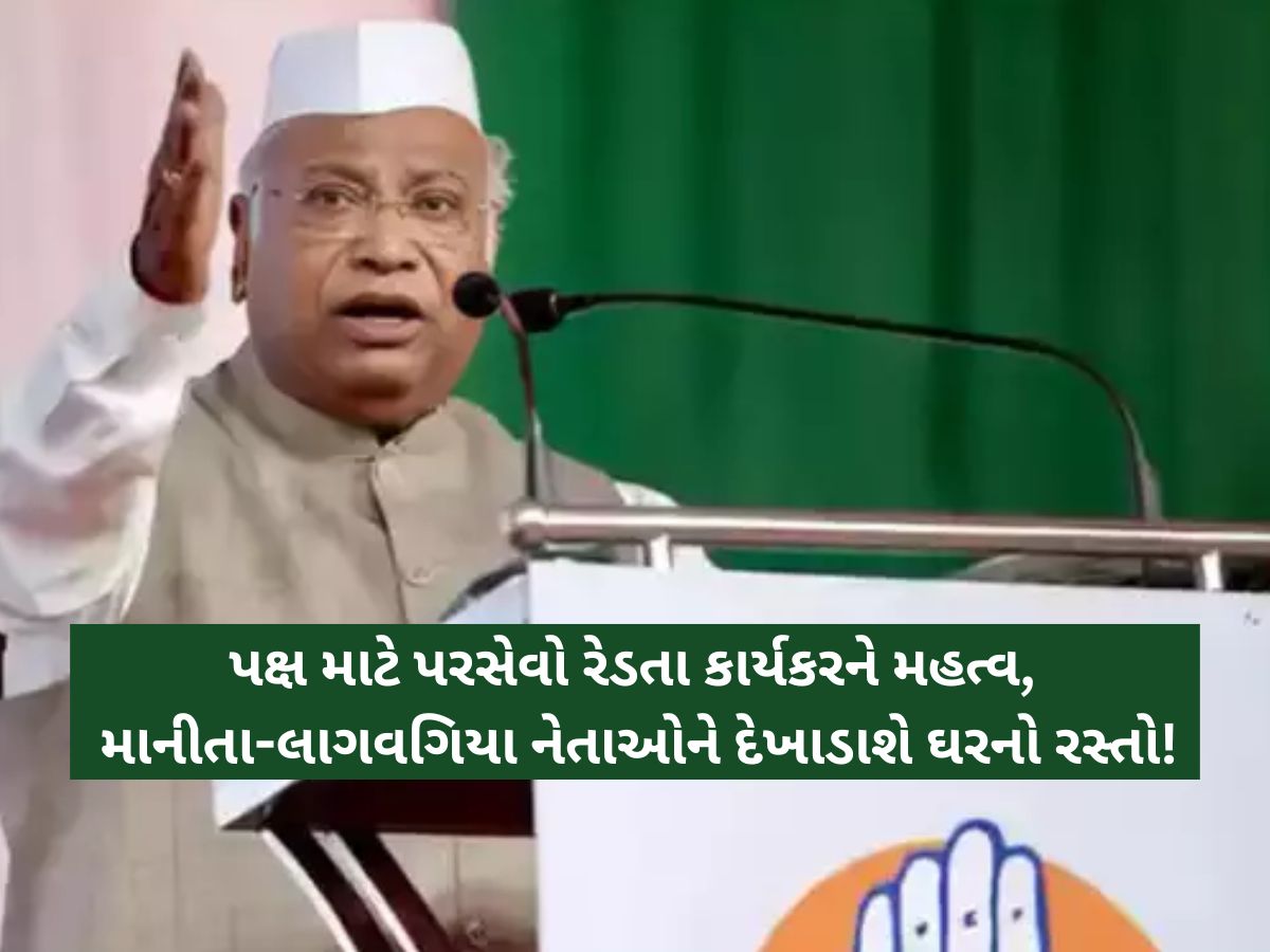 'આરામ કરો અથવા રિટાયર થઈ જાવ..', પાર્ટીમાં કામ ના કરતા નેતાઓને કોંગ્રેસ અધ્યક્ષની કડક શબ્દોમાં ચેતવણી 'આરામ કરો અથવા રિટાયર થઈ જાવ..', પાર્ટીમાં કામ ના કરતા નેતાઓને કોંગ્રેસ અધ્યક્ષની કડક શબ્દોમાં ચેતવણી
