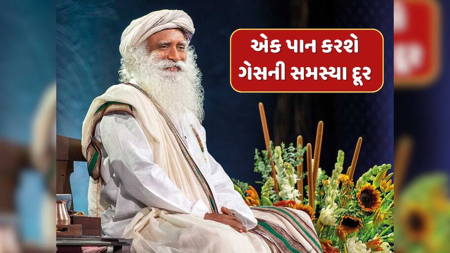 આ એક પાન ગેસની સમસ્યા કરશે દૂર...સદગુરુએ જણાવ્યા તેના ફાયદા