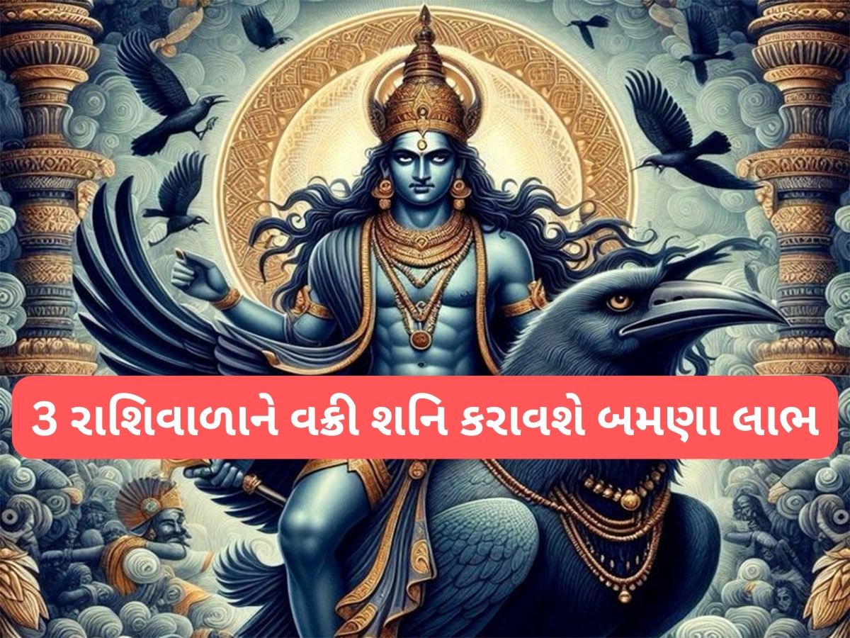 Shani Vakri 2025: 3 રાશિઓને ધનલાભ કરાવશે વક્રી શનિ, સાડાસાતી ચાલતી હોય તેમણે શનિકૃપા માટે કરવા આ ઉપાય