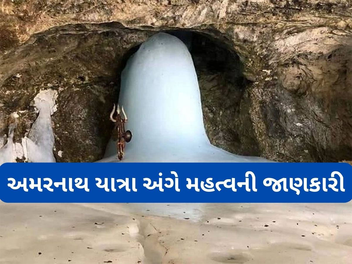 Amarnath Yatra 2025: અમરનાથ યાત્રા માટે આ તારીખથી શરુ થશે એડવાંસ બુકિંગ, આ રહી યાત્રાના રુટ સહિતની વિગતો Amarnath Yatra 2025: અમરનાથ યાત્રા માટે આ તારીખથી શરુ થશે એડવાંસ બુકિંગ, આ રહી યાત્રાના રુટ સહિતની વિગતો
