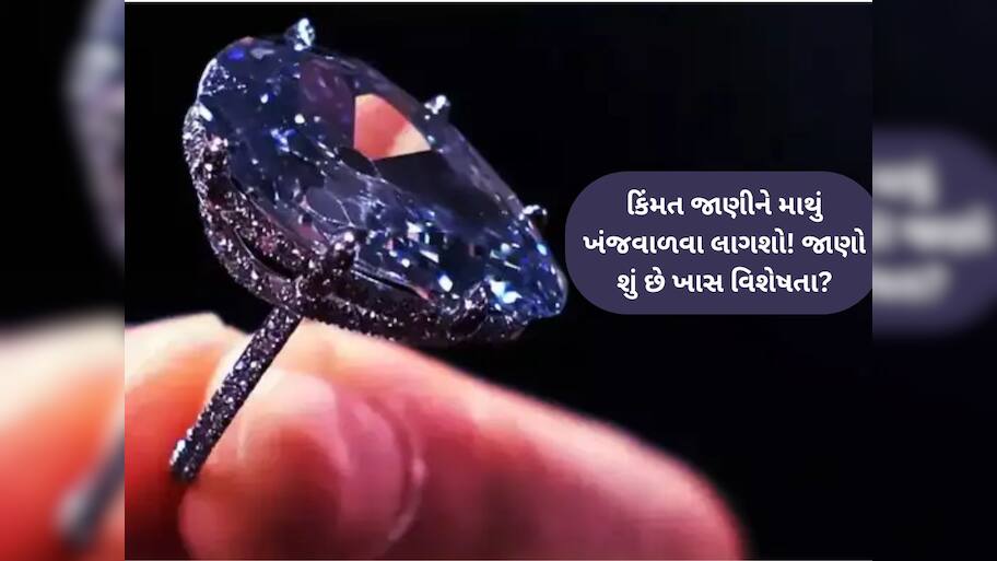 અત્યંત મૂલ્યવાન 'ગોલકોડાં' બ્લુ ડાયમંડની જીનેવામાં થશે હરાજી, ગુજરાતના આ મહારાજાની હતો શાન! 
