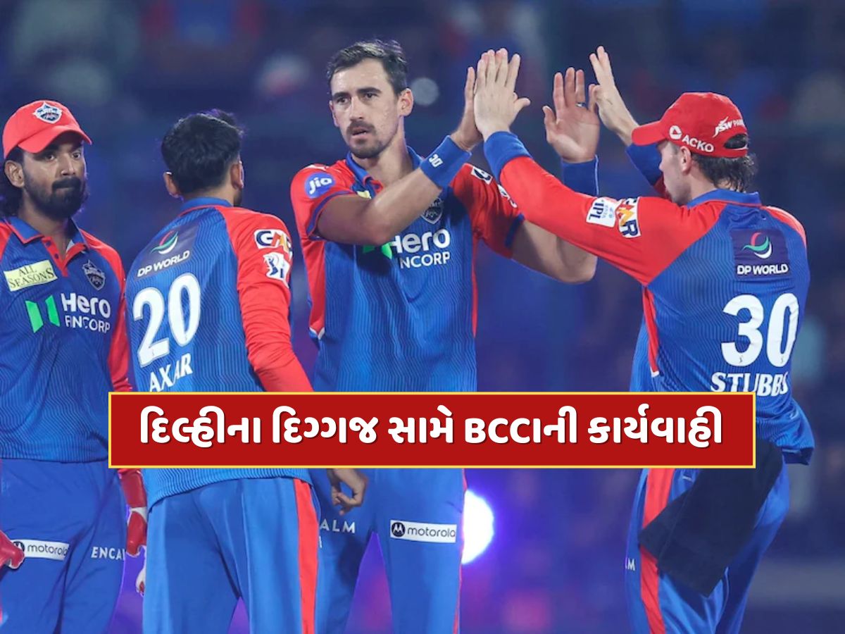 IPL 2025 : BCCIની મોટી કાર્યવાહી, મેદાન બહાર બેઠેલા દિલ્હીના આ દિગ્ગજ ખેલાડીને પણ ફટકાર્યો દંડ