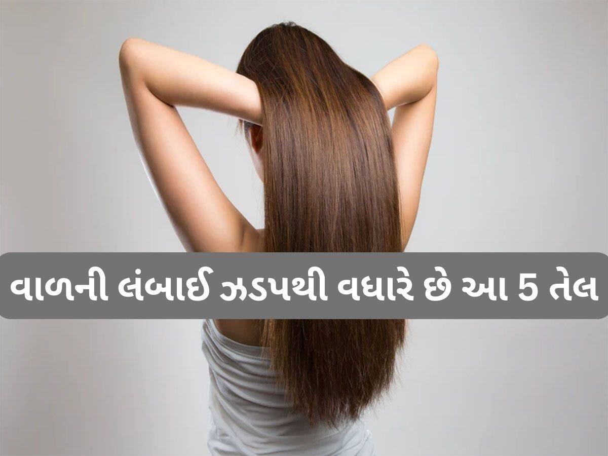 Hair Care Tips: વાળ ઝડપથી કમર સુધી લાંબા થઈ જશે, વાળમાં આ 5 માંથી કોઈ 1 તેલથી રોજ કરો માલિશ