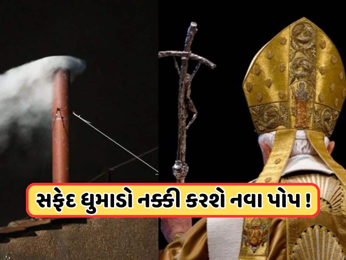 સફેદ ધુમાડો કરશે નામનો ખુલાસો, જાણો કેવી રીતે પસંદ કરવામાં આવે છે નવા પોપ, રસપ્રદ છે પ્રક્રિયા