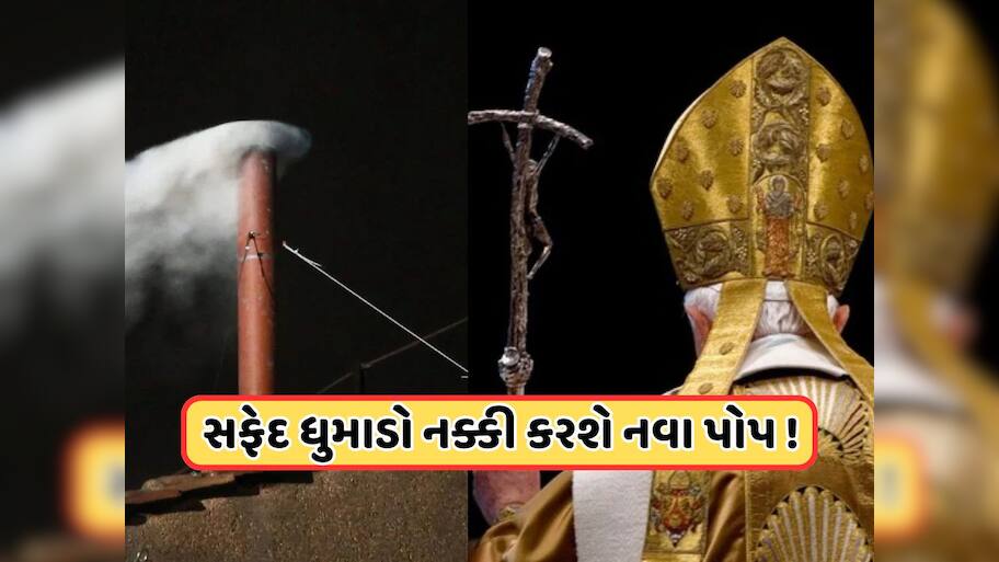 સફેદ ધુમાડો કરશે નામનો ખુલાસો, જાણો કેવી રીતે પસંદ કરવામાં આવે છે નવા પોપ, રસપ્રદ છે પ્રક્રિયા