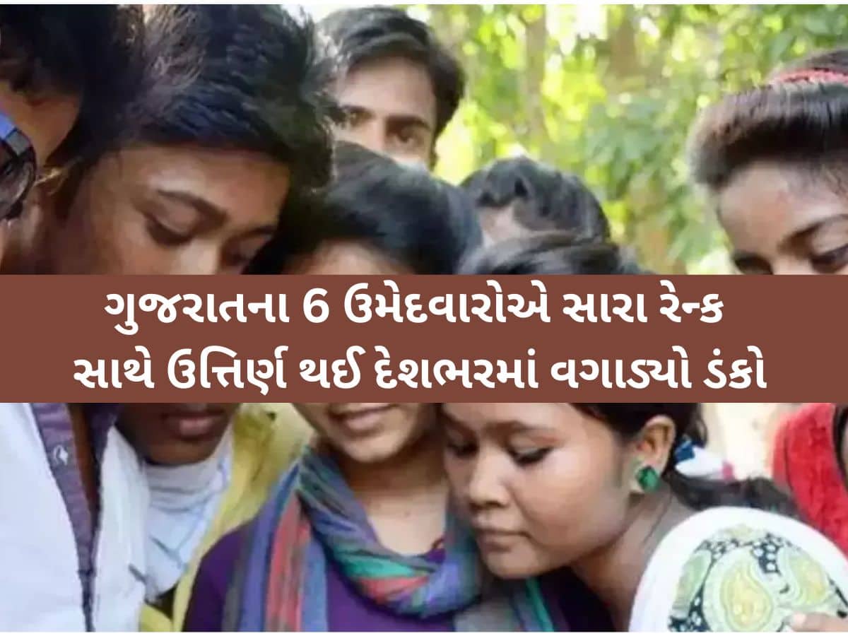 UPSCમાં ઉત્તર ગુજરાતના વિદ્યાર્થીઓનો ડંકો: 6 ઉમેદવાર પાસ, ટોપ-30માં આ 3નો સમાવેશ 