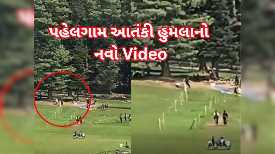 Pahalgam Attack Video: પહેલગામ આતંકી હુમલાનો નવો Video આવ્યો સામે, જંગલમાંથી આવ્યા અને મચાવી દીધી કત્લેઆમ