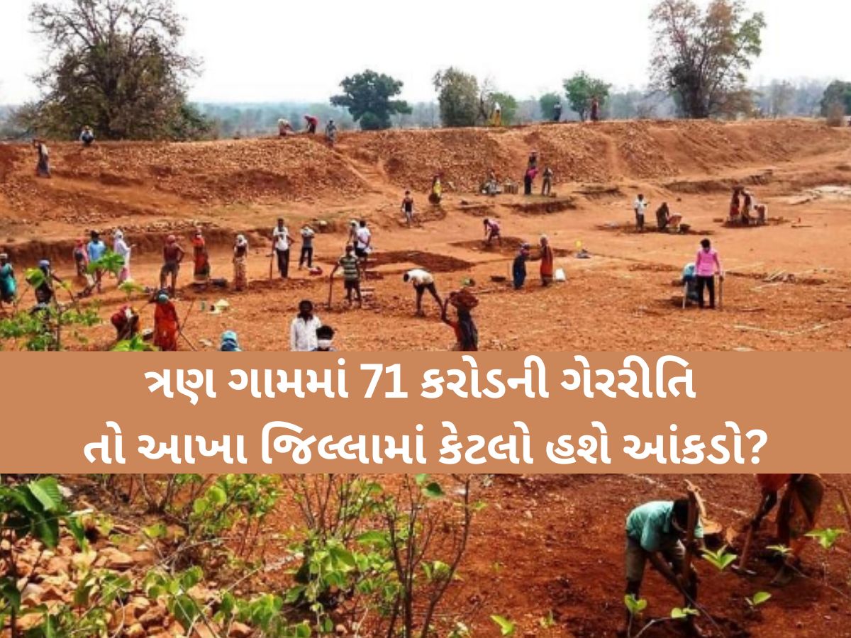 ગુજરાતમાં નકલી NA કૌભાંડ બાદ મનરેગામાં કરોડોનું કૌભાંડ સામે આવતા ખળભળાટ, મંત્રી પુત્ર સહિત 35 એજન્સીઓની યાદી જાહેર ગુજરાતમાં નકલી NA કૌભાંડ બાદ મનરેગામાં કરોડોનું કૌભાંડ સામે આવતા ખળભળાટ, મંત્રી પુત્ર સહિત 35 એજન્સીઓની યાદી જાહેર