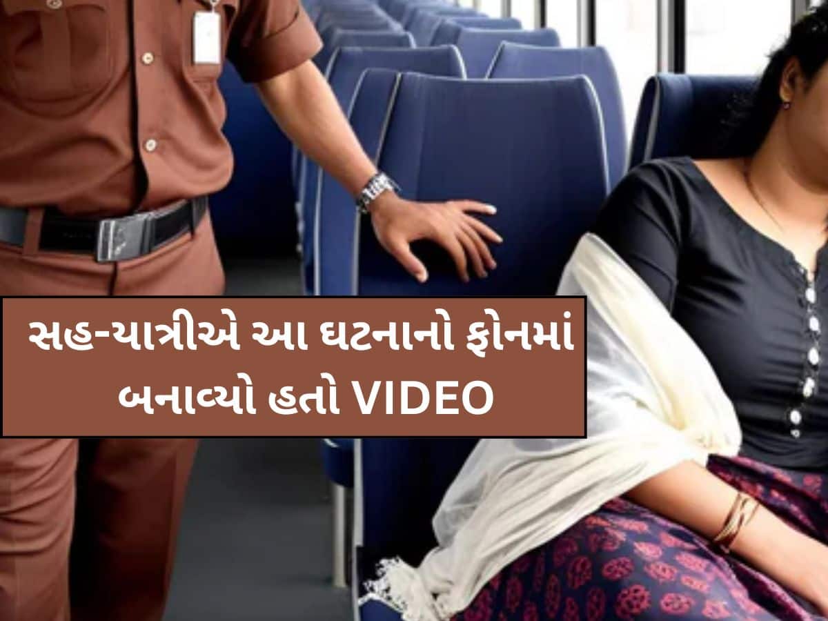 બસમાં સૂતેલી યુવતીના સ્તનને બસ કંડક્ટર ખરાબ રીતે અડક્યો, ગંદી હરકત કેમેરામાં કેદ, Video Viral