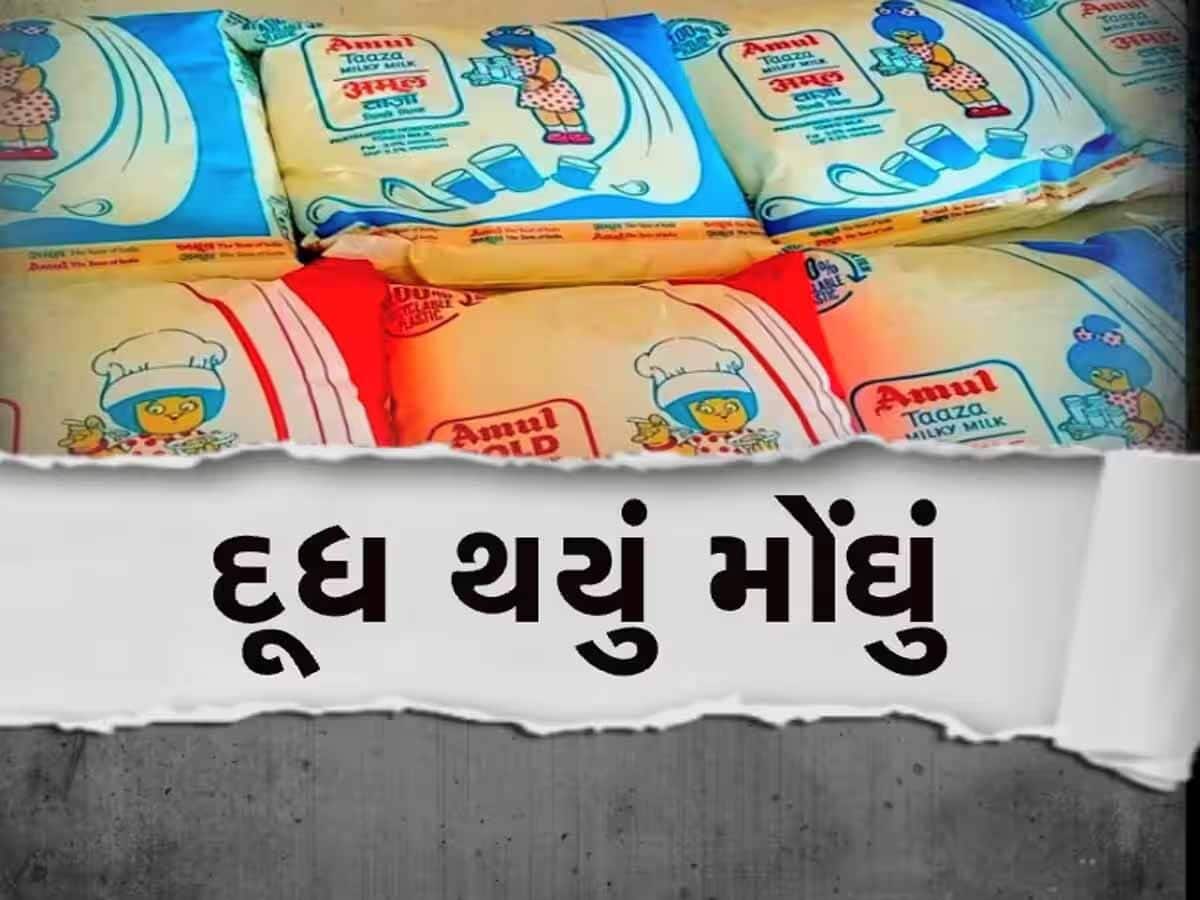 સામાન્ય લોકોને લાગ્યો ઝટકો, અમુલ ડેરીએ દૂધના ભાવમાં કર્યો વધારો, આજે રાતથી લાગુ થશે નવી કિંમત