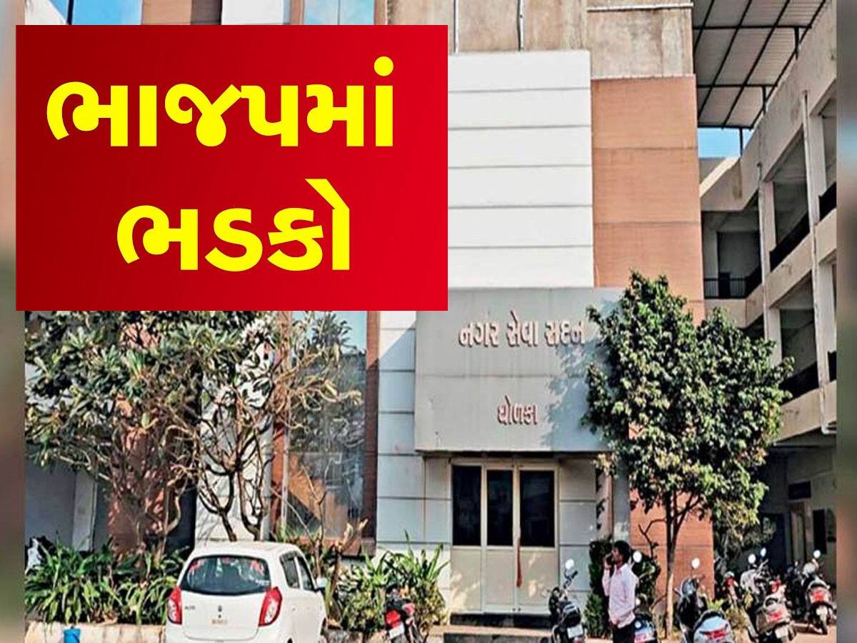 ધોળકા નગરપાલિકામાં રાજકીય હડકંપ, ભાજપના 12 કાઉન્સિલરોએ એકસાથે રાજીનામા આપ્યા ધોળકા નગરપાલિકામાં રાજકીય હડકંપ, ભાજપના 12 કાઉન્સિલરોએ એકસાથે રાજીનામા આપ્યા