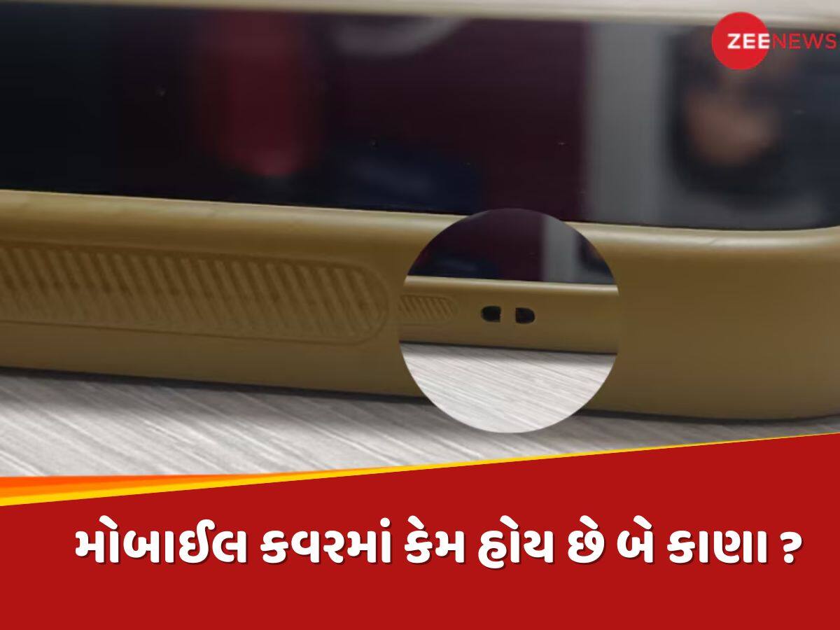 મોબાઈલ કવરની સાઈડમાં કેમ હોય છે બે નાના કાણા ? 99% લોકો નહીં જાણતા હોય જવાબ